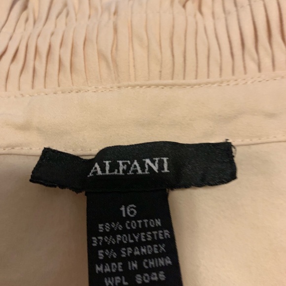 Alfani Ruffled Top - Picture 2 of 6